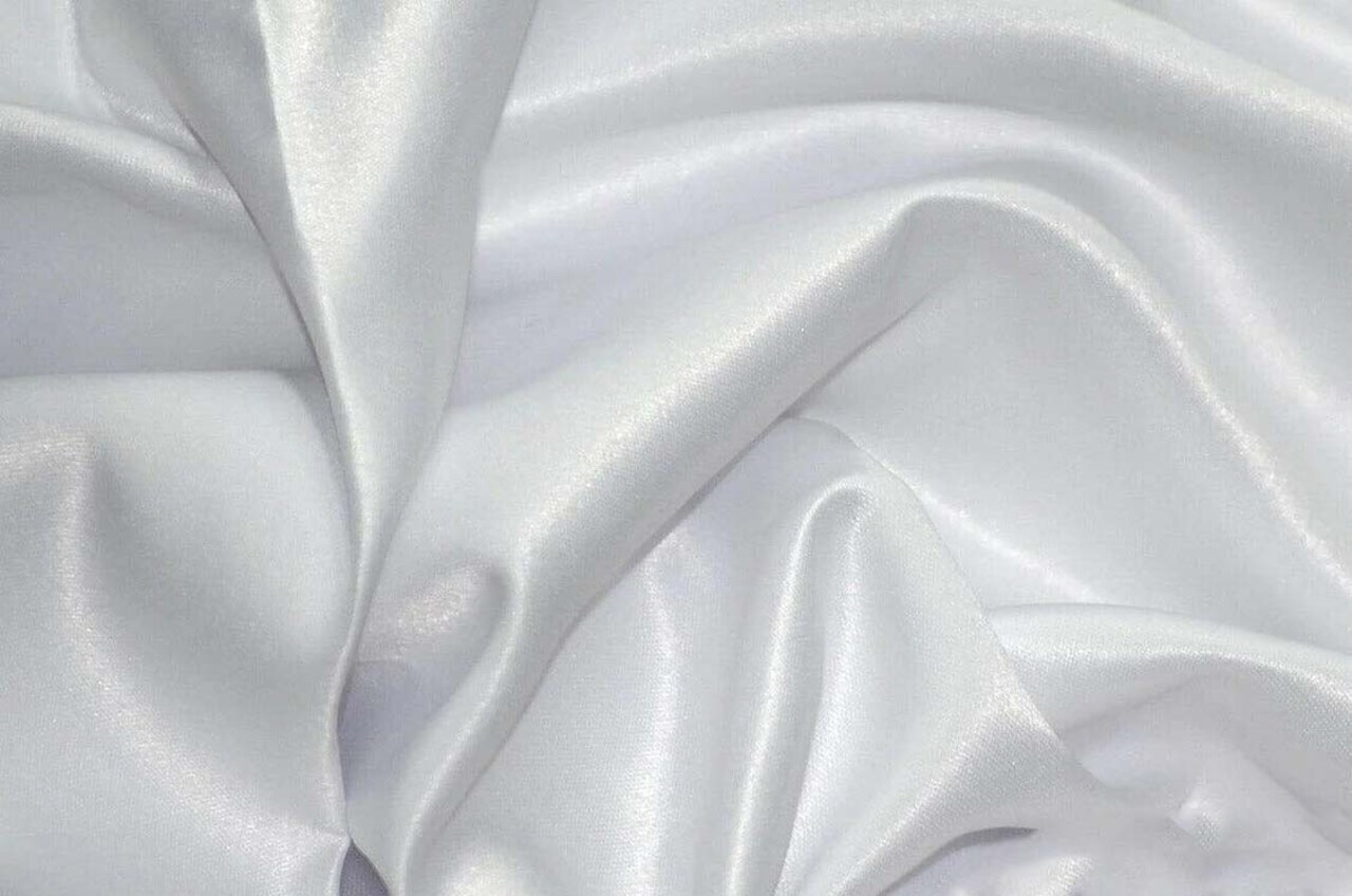 1 Yard Stretch Matte Satin Peau de Soie Stretch Duchess Dull Lamour Bridal Wedding Costumes Fabrics